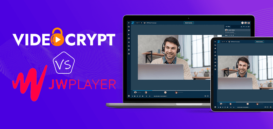 VideoCrypt vs JW Player: Which one is right for content creators?
